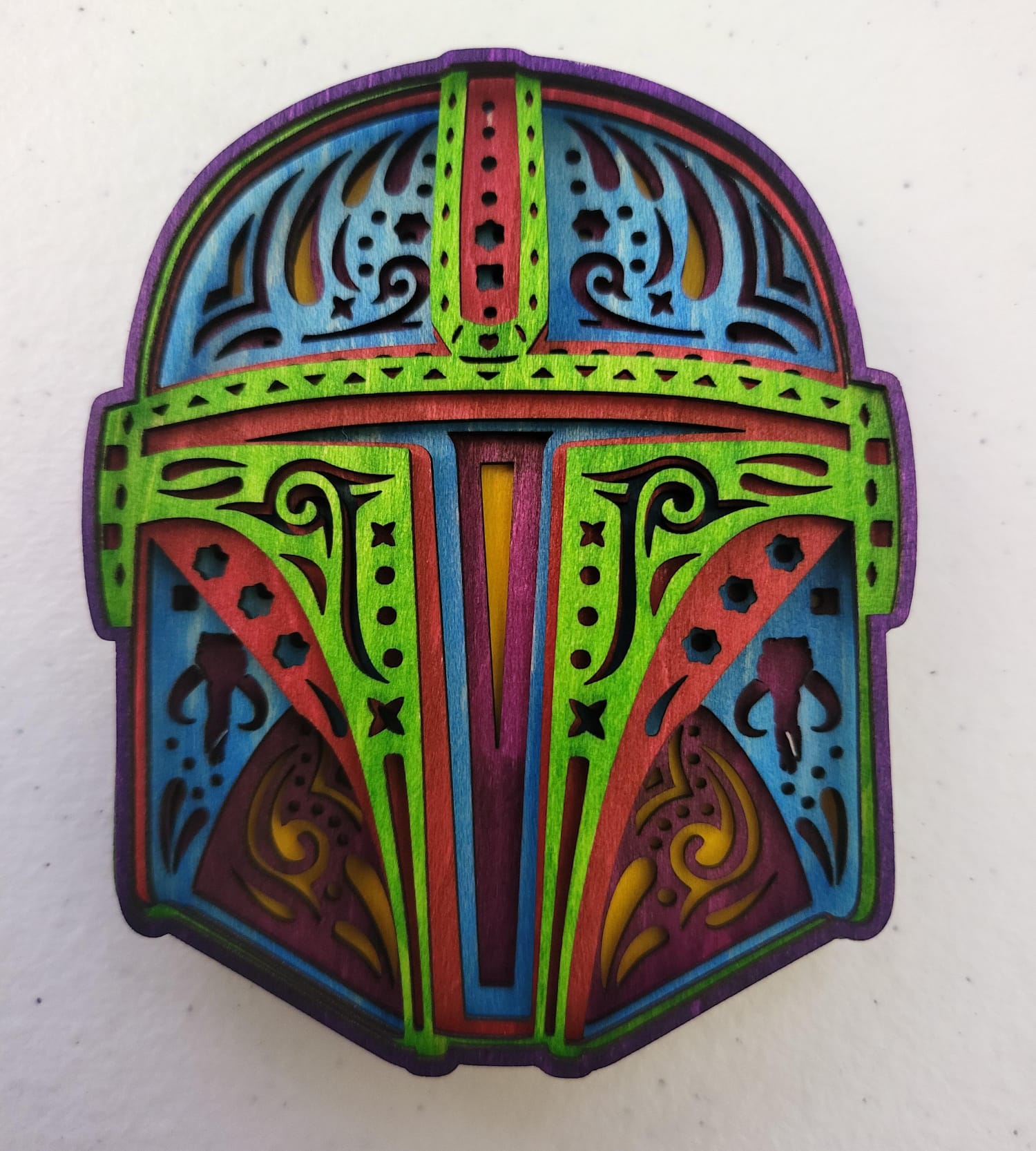 Star Wars Mandalorian Layered Design