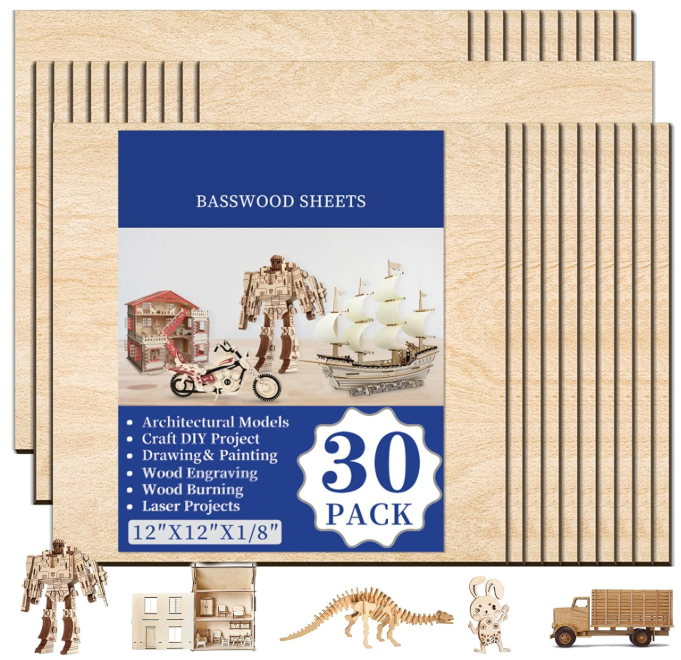 Basswood Plywood Sheets