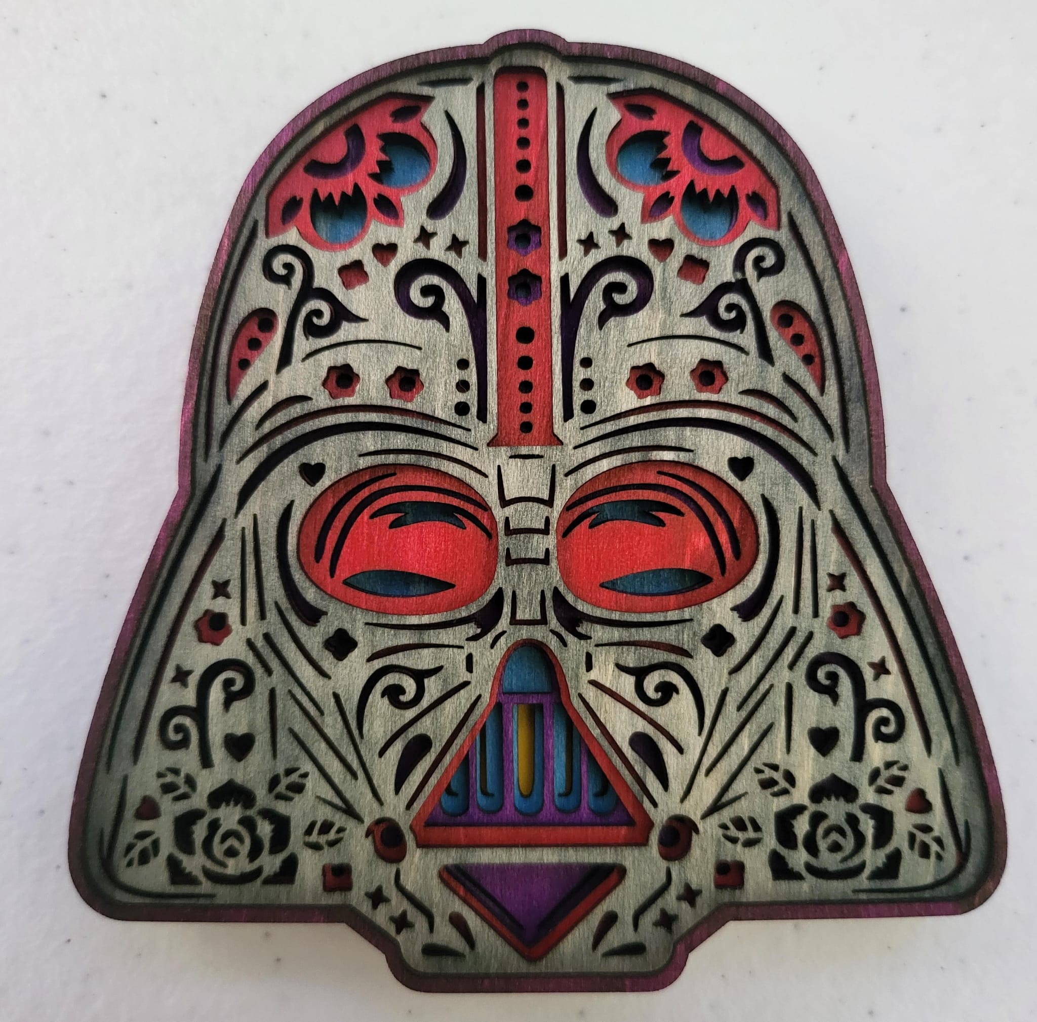 Star Wars Darth Vader Layered Design