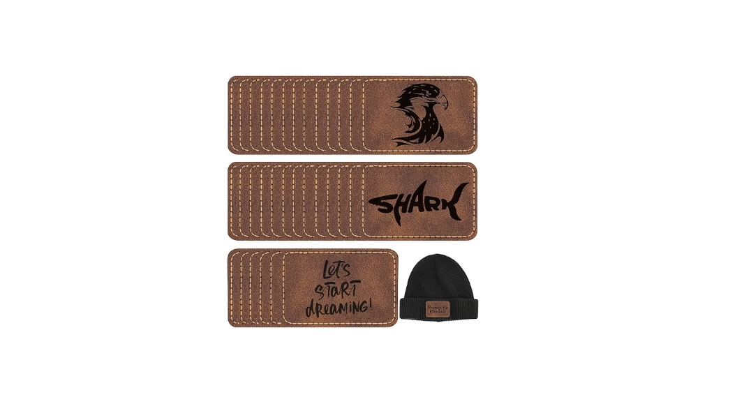 Blank Leatherette Patch