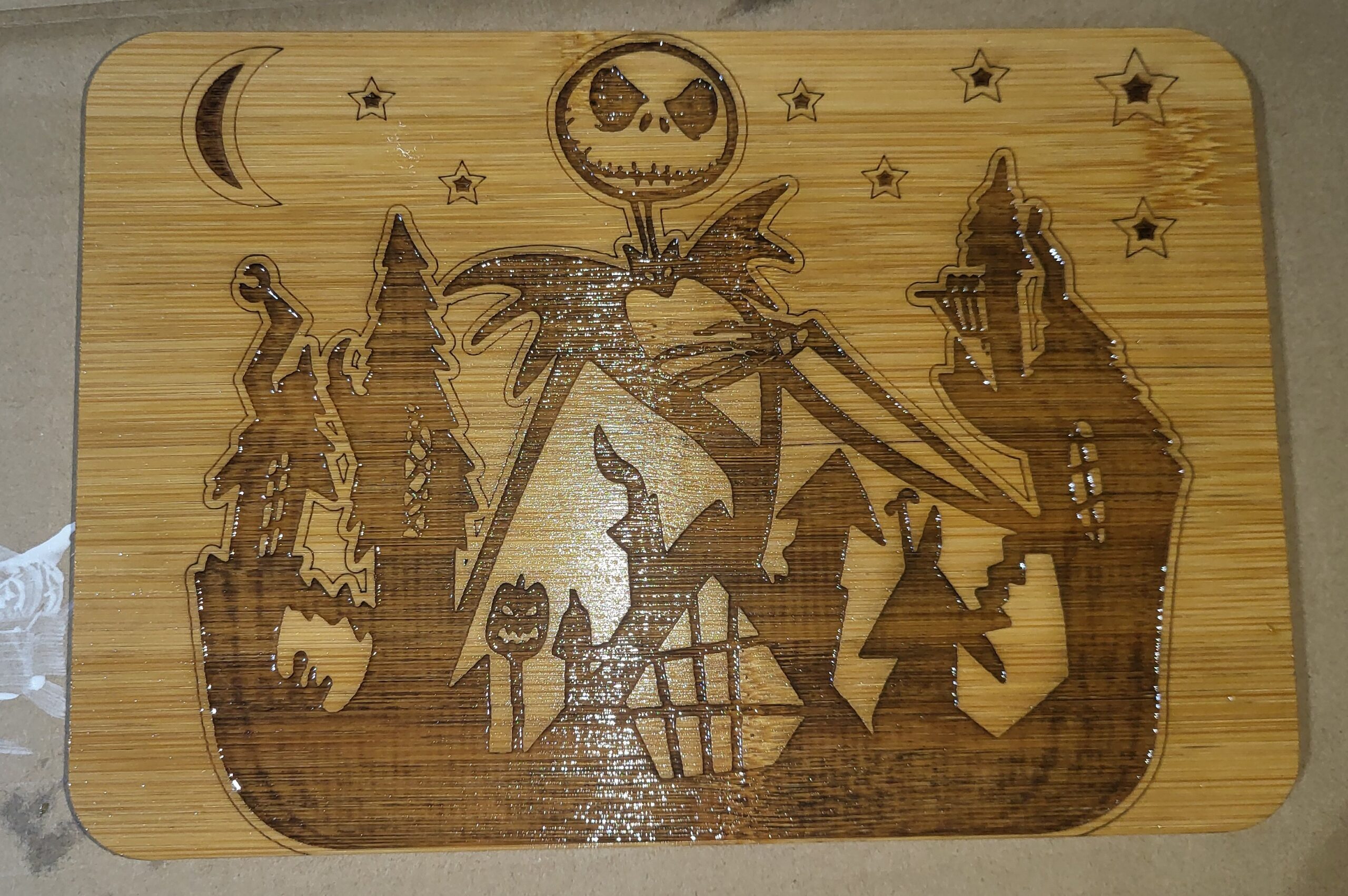 Disney Nightmare Before Christmas Cutting Board