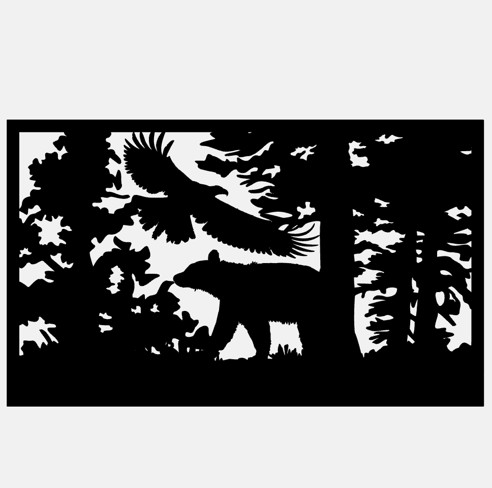 Nature Wilderness Wall Frame